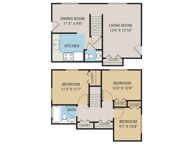 Arlington Townhomes & Apartments