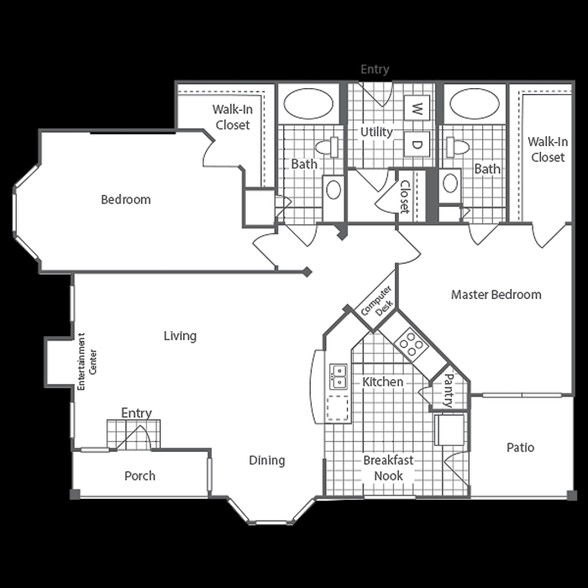 Newport on the Lake Apartments by Cortland 1895 Barker Cypress Rd